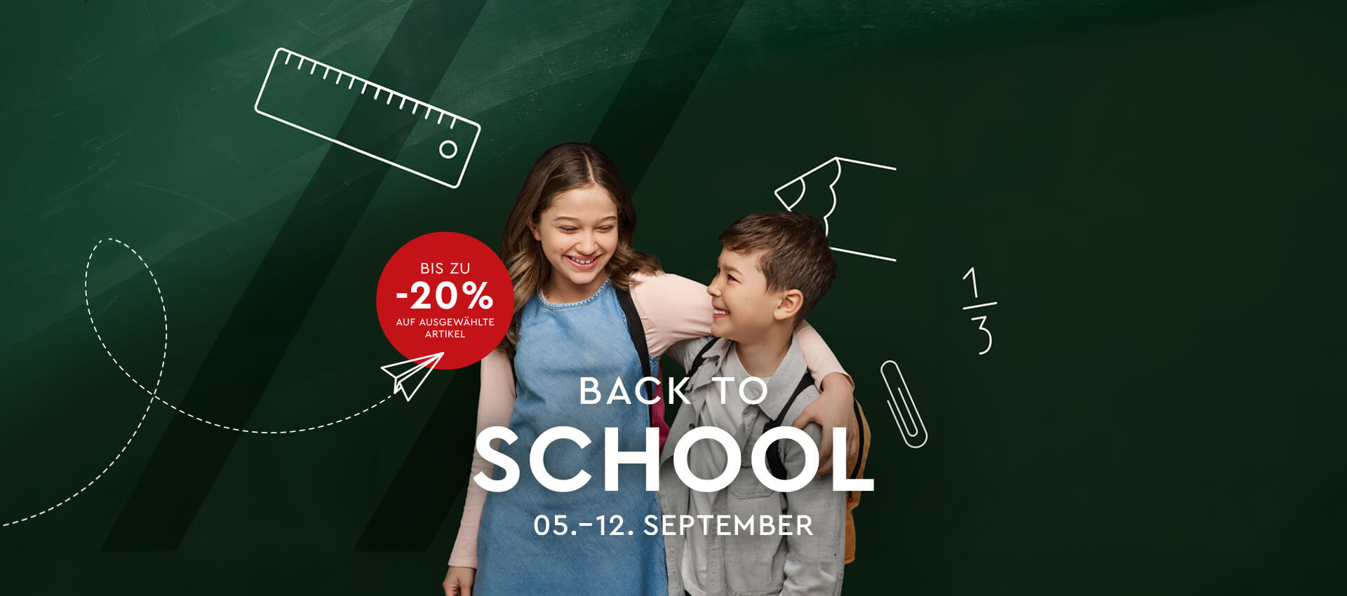 Back to school Angebote im Miltenberger Outlet Center